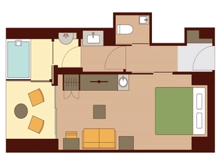 【ヘンゼルとグレーテル】温泉露天風呂付ダブルルーム(2名様定員)