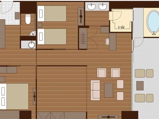 【プレミアム/コーナースイート/82㎡】(4名定員)