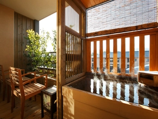 【客室】客室露天風呂(イメージ)/Guest room with open-air bath