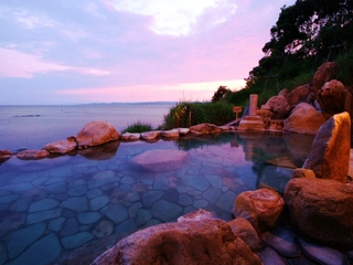 【混浴露天風呂/浜千鳥の湯】