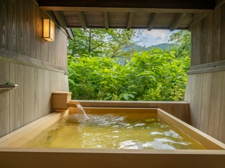 【1階/貸切風呂】《閑-かん-》ひのき風呂