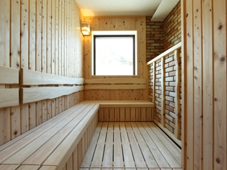 【大浴場】季の湯-サウナ　。Dry Sauna