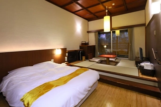 【本館月の語り部ダブル36㎡】禁煙 モダンな雰囲気がご夫婦やカップルに人気