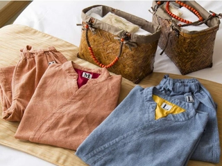 【館内着】作務衣をお部屋にご用意しております