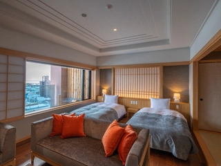 【特別室(檜露天風呂)】特別なお部屋で最上級の癒しのひと時をお過ごしください。