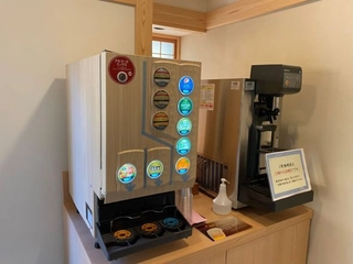 【別邸/水の語り部】宿泊者限定の「夢のドリンクコーナー」 ※何度でも利用可能(利用時間15:00~21:30)