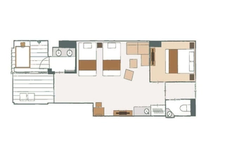 トリプル43㎡ 見取り図
