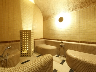 【大浴場】季の湯-スチームサウナ . Steam Sauna