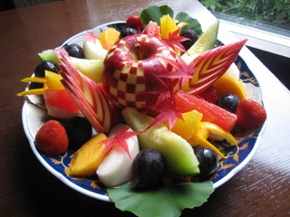 【追加一品料理】お祝いにもピッタリ♪フルーツ盛り合わせ一例(要事前予約)