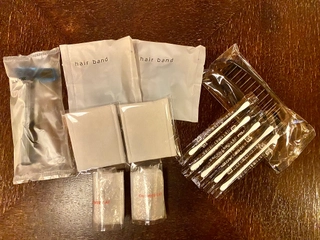 アメニティはフロントから(歯ブラシはお部屋にございます)/Amenities are at the front desk