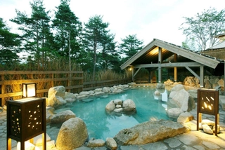 【大浴場】季の湯-露天風呂.Open air-bath