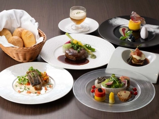 【夕食】ディナーコース一例