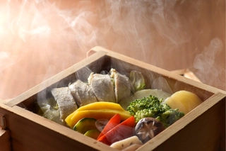 【朝食】蒸篭蒸し