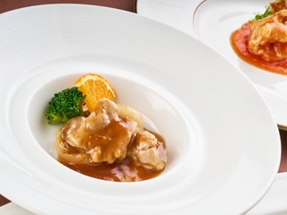 【海鮮中華/海風楼】十勝産どろ豚の中華風オレンジソース