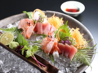 【創作会席 天然お造り】