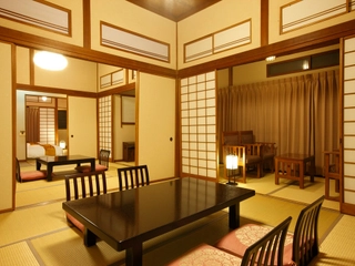 【本館和室104㎡】※1日1室限定 グループや二世代・三世代のご家族で一緒に過ごす時間を大切に