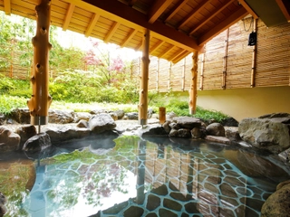 【大湯屋】露天岩風呂(男女別)※さら湯