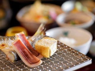 【ご朝食】あぶり焼き