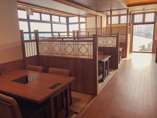 【食事処】食事席一例