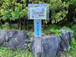 フォトスポット『カメラくん』で記念撮影♪