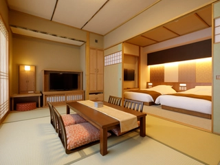 【本館 露天風呂付和洋室】