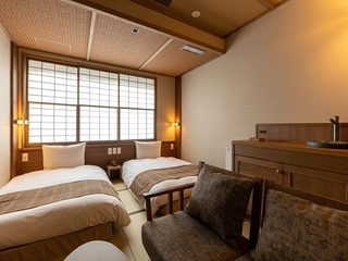 【客室】和ツイン(22平米)