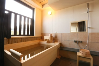 ツイン38㎡ 客室露天風呂