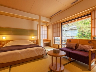 【別邸/水の語り部/ダブル22㎡】温泉風呂付客室(一例)(禁煙)