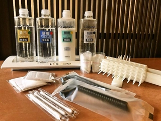 【脱衣所】男性用アメニティ(Amenities for men)