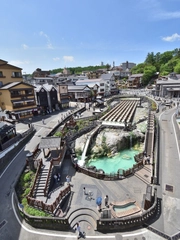 【周辺観光】湯畑のシンボル