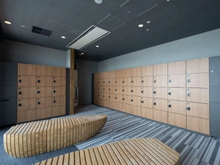 【最上階 眺望大浴場】ロッカールーム