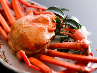 【季節の一品 紅ズワイ蟹】※4/1~5月初旬、9月中旬~11/5