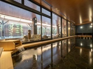 【天然温泉大浴場「水明の湯」(男女別)内湯】