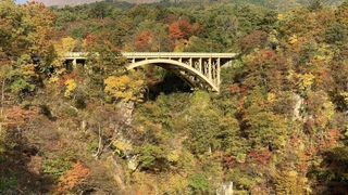 鳴子峡の紅葉～見晴らし台からの景色はとてもキレイです！