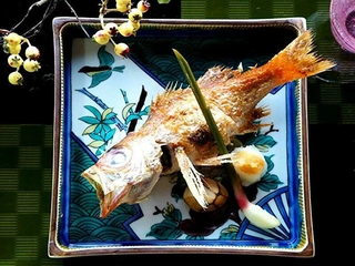 のどぐろ塩焼き