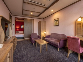 【客室/赤ずきん】湯畑側に位置しており綺麗な景色をご覧ください