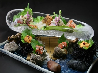 【創作会席 天然お造り】