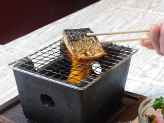 ■朝食バイキング(画像は一例です)■お魚を炙ってお召し上がり下さい