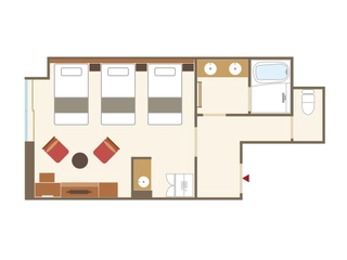 【敷島館 和トリプル】 バス付