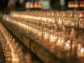 【観光】湯畑キャンドル(Yubatake Candle)