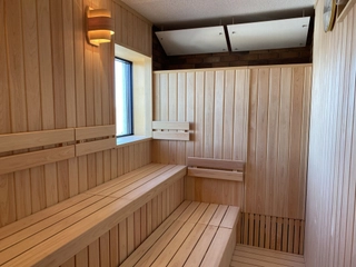 【眺望浴場】サウナ。しっかりと汗をかけるサウナもご用意いたしました。