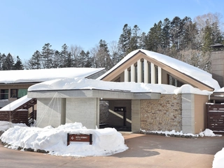 冬のエントランス