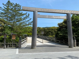 【観光】内宮入口の「宇治橋」