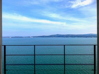 お部屋のテラスからは雄大な七尾湾をお愉しみ下さい(イメージ)