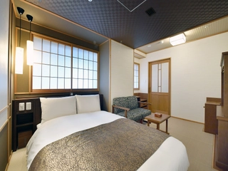 【和ダブル一例】当館で最もコンパクトなお部屋です。