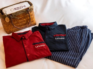 【客室】館内着と湯かごをご用意