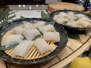 【朝食/海鮮】函館といえばイカ！お刺身も良し、お好みで海鮮丼でも良し。