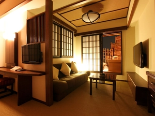 【京町屋】露天風呂付ツイン<禁煙>/約35㎡