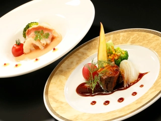 【夕食】選べる洋皿一例