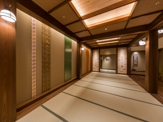 【ロビー】出雲神楽衣装の生地